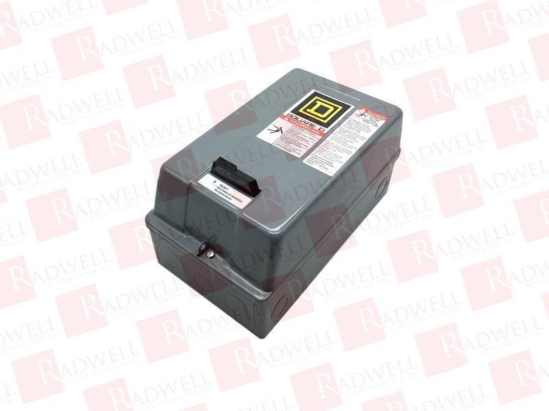 NEMA motor starter, Type S, nonreversing, Size 00, 9A, 2HP at 460VAC, 5kA SCCR, 3 phase, 3 pole, melting alloy, 480VAC coil, NEMA 1