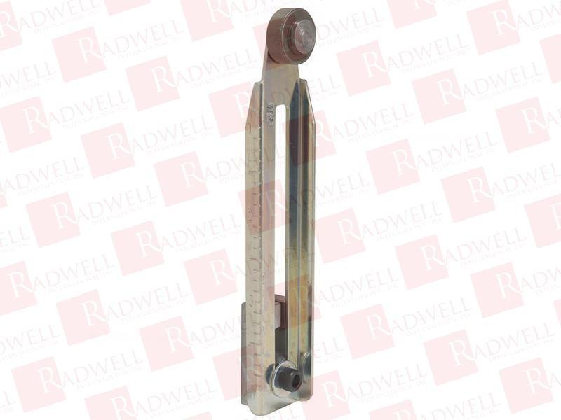 limit switch lever arm, 9007C, nonbendable adjustable lever arm, 0.625 inch diameter roller, 0.25 inch wide roller