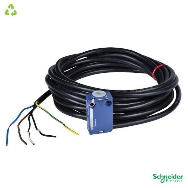 Limit switch body, Limit switches XC Standard, ZCMD, 1NC+1 NO, silver, snap action, connection, 2 m
