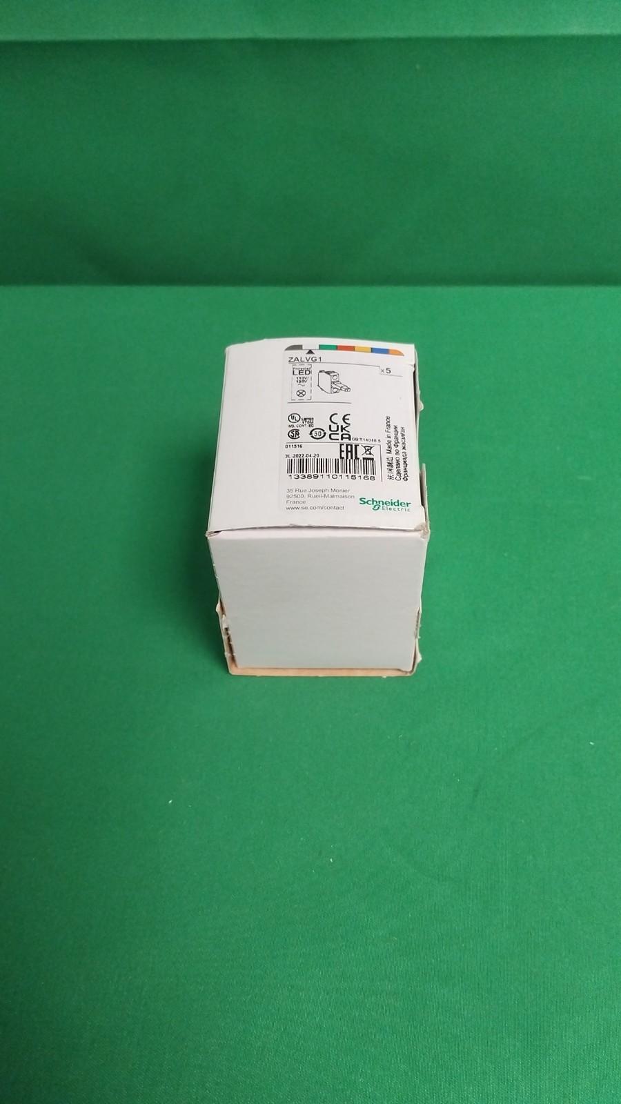 Light block for head 22mm, Harmony XAL, universal LED, mounting in back of enclosure, screw clamp terminal, 48…120V AC DC