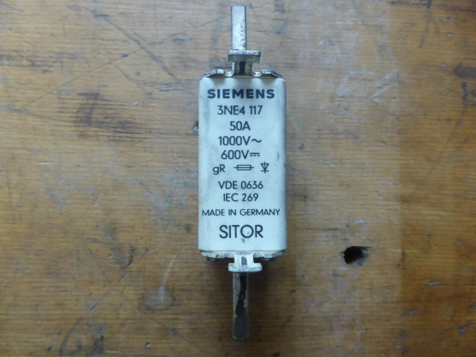 FUSE, SITOR, F/L, 50A, 1000V, AC