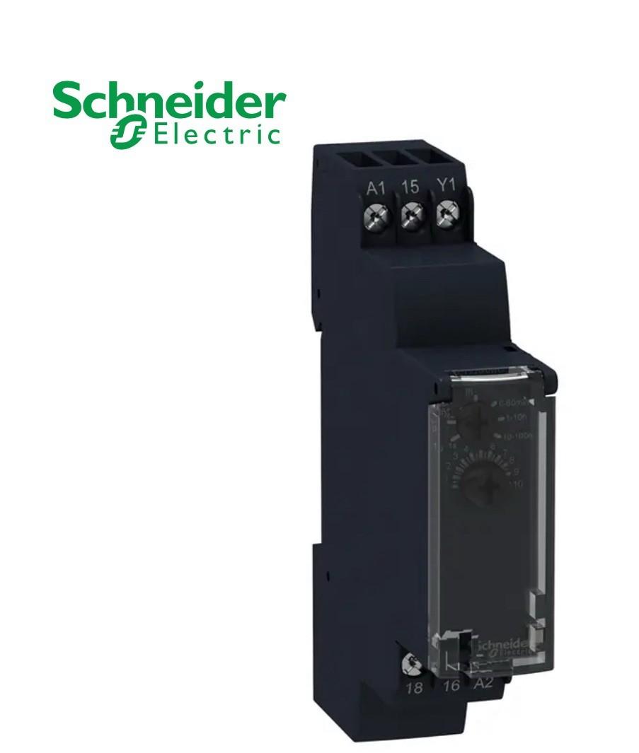single function relay, Harmony Timer Relays, 8A, 1CO, 1s..100h, off delay, 24V DC or 24...240V AC DC