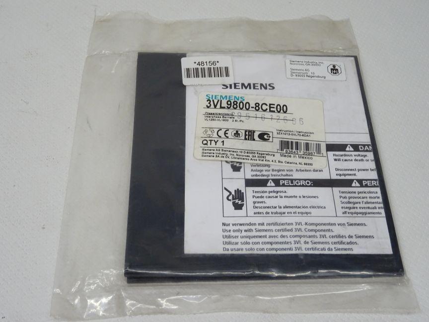 BREAKER VL IEC 3VL7 8 PHASE BARRIER 2 PC