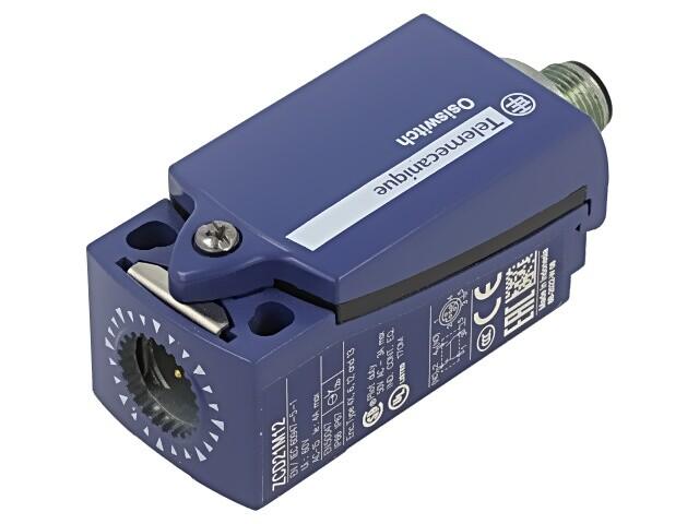 Limit switch body, Limit switches XC Standard, ZCP, compact, 1NC+1 NO, snap action, M12 4P
