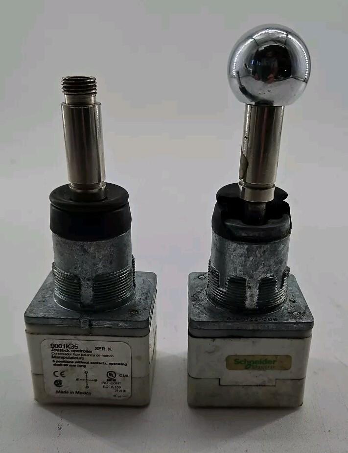 30mm Push Button, Type K, joystick controller, 5 positions, spring return, without contacts