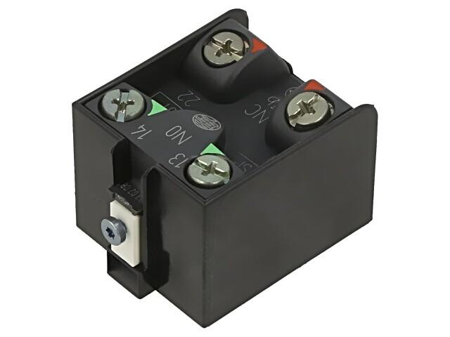 Limit switch contact block, Limit switches XC Standard, 1NC+1 NO, snap action