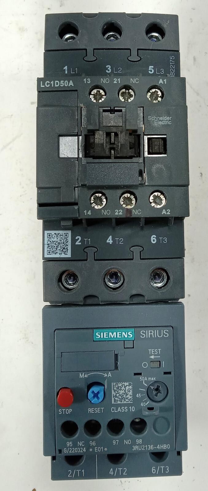 OVERLOAD S2 CL10 40-50A SCREW
