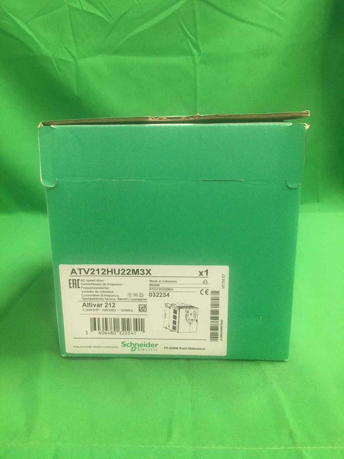 variable speed drive ATV212 - 2.2kW - 3hp - 240V - 3ph - wo EMC - IP21