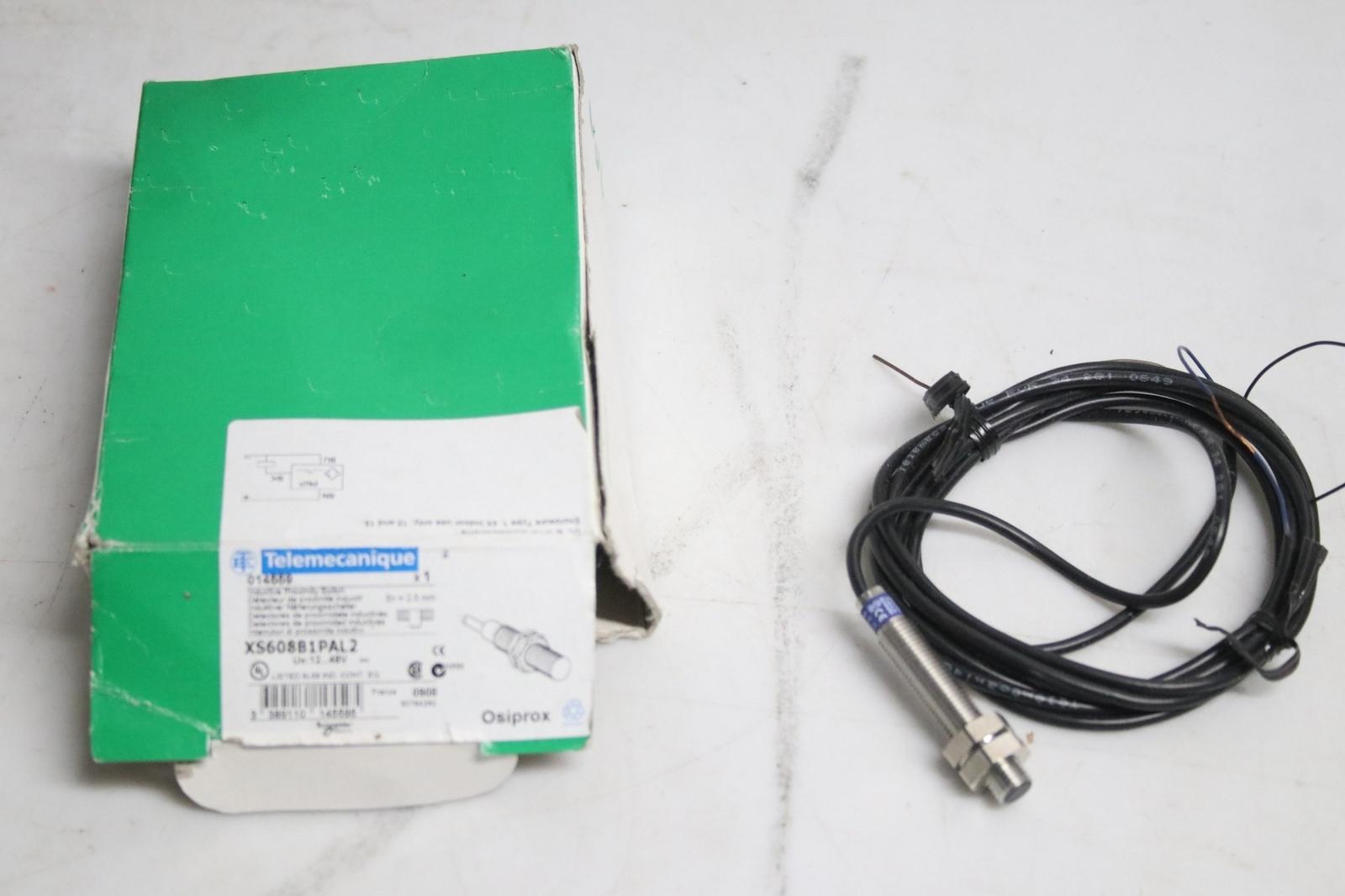 Inductive proximity sensors XS, inductive sensor XS6 M8, L51mm, stainless, Sn2.5 mm, 12...48 VDC, cable 2 m