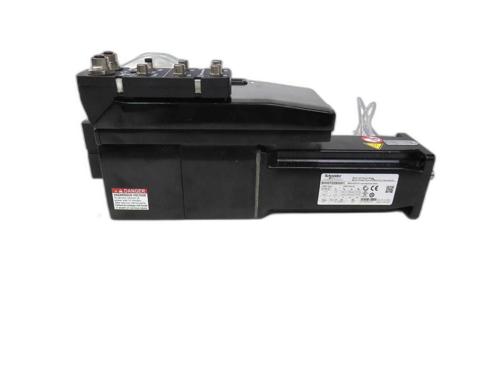 servo motor BMI 1-phase - untapped IP54 single turn - 131072 p/t - brake