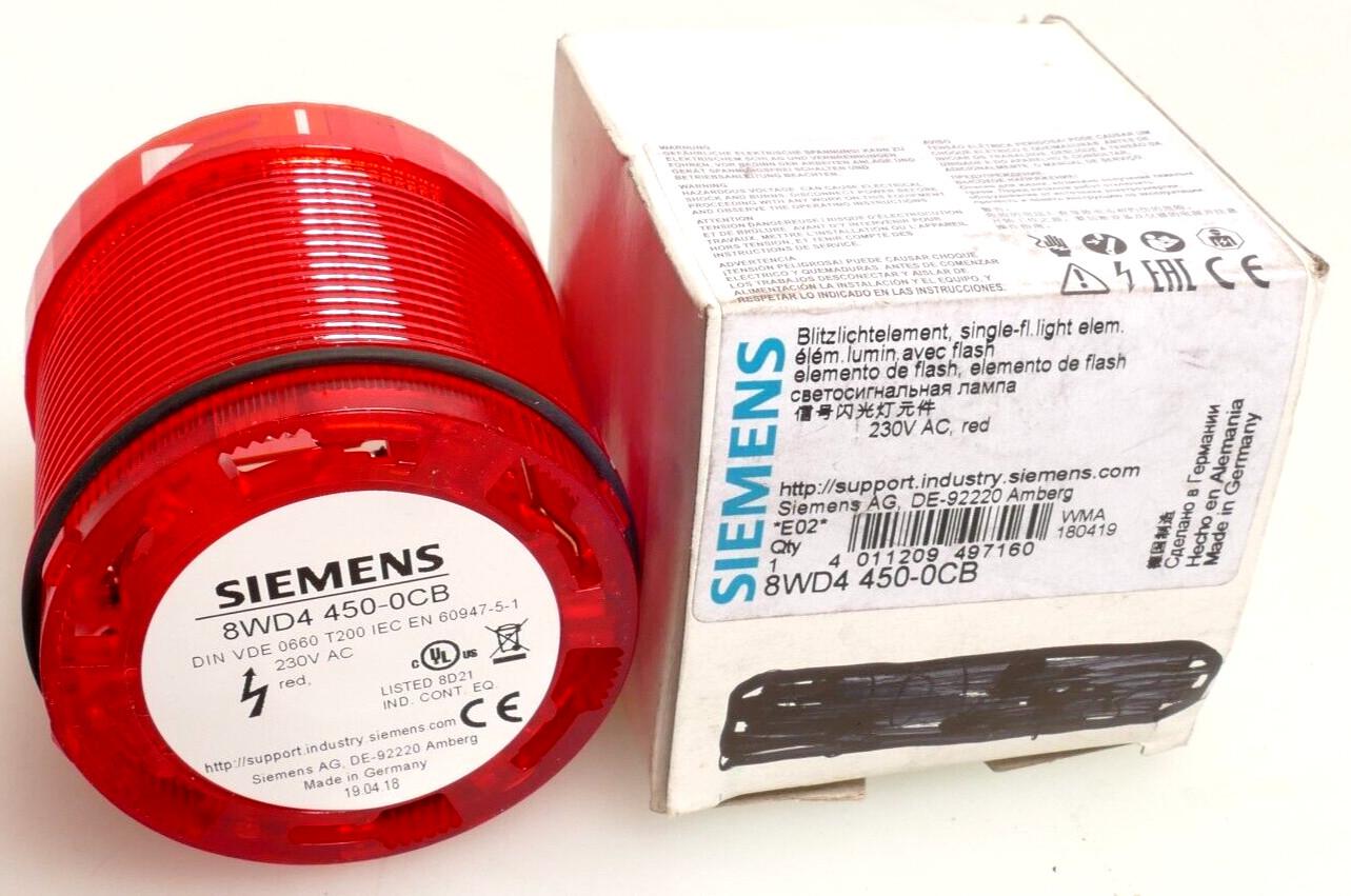 SIG.COL.SINGLE-FLASH LIGHT RED 230V