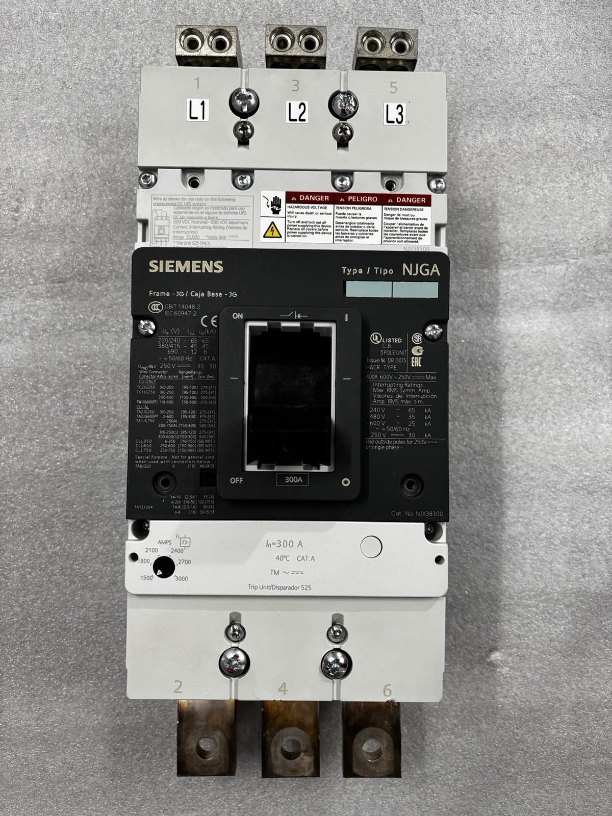 BREAKER VL NJG 3P 300A FX