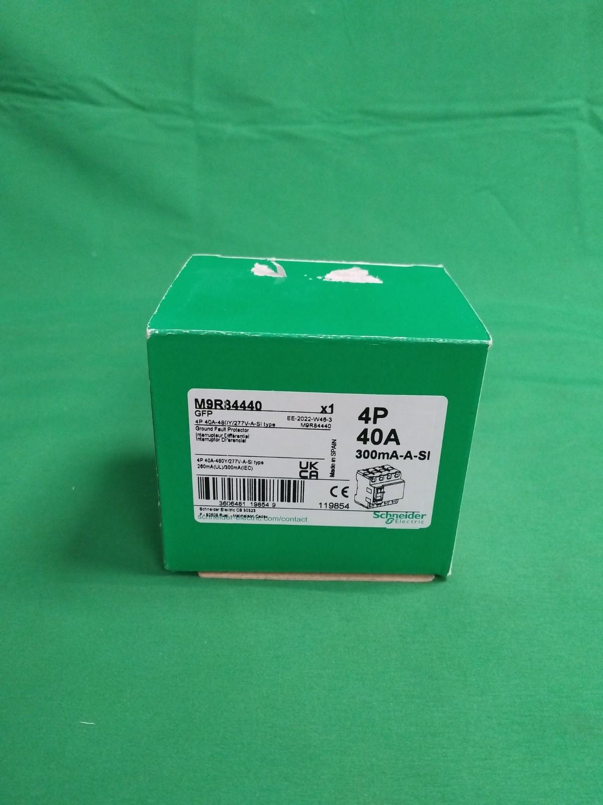 Residual current circuit breaker (RCCB), Multi9 GFP, 4P, 40A, A-SI type, 300mA