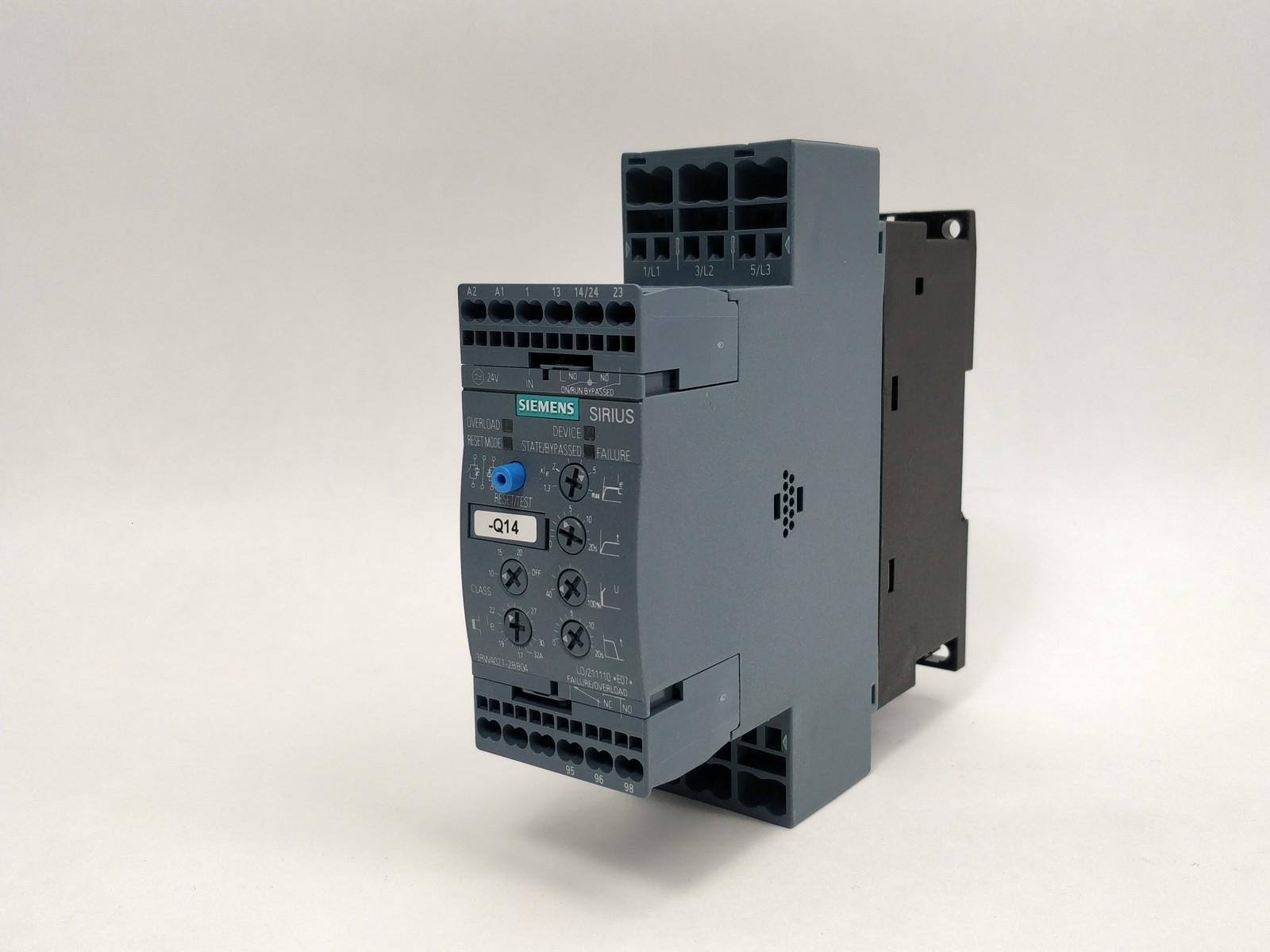 SOFTSTART, 29A, 7.5/7.5/20HP, 24V, SPRNG
