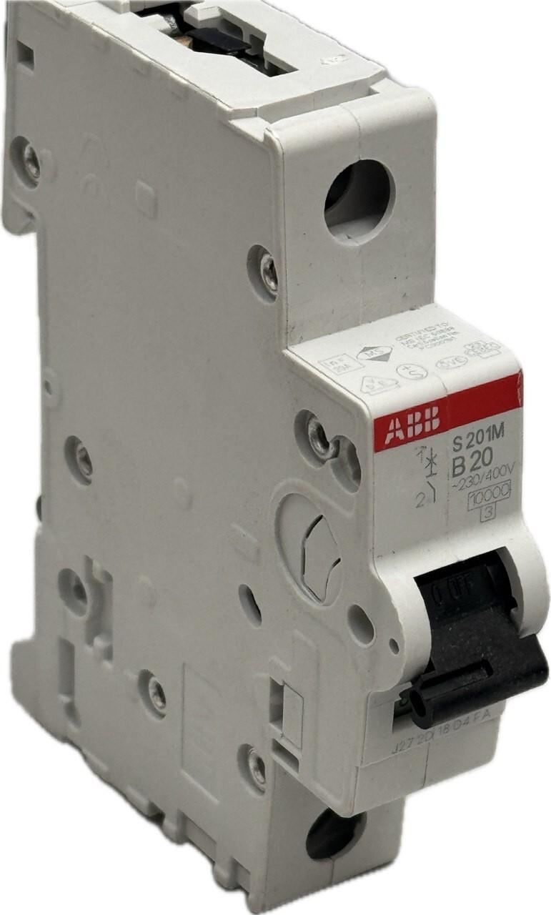 S201M-B20 Miniature Circuit Breaker - 1P - B - 20 A