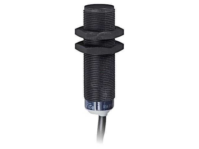 Inductive proximity sensors XS, inductive sensor XS4 M18, L62mm, PPS, Sn8mm, 24...240VAC/DC, cable 2 m
