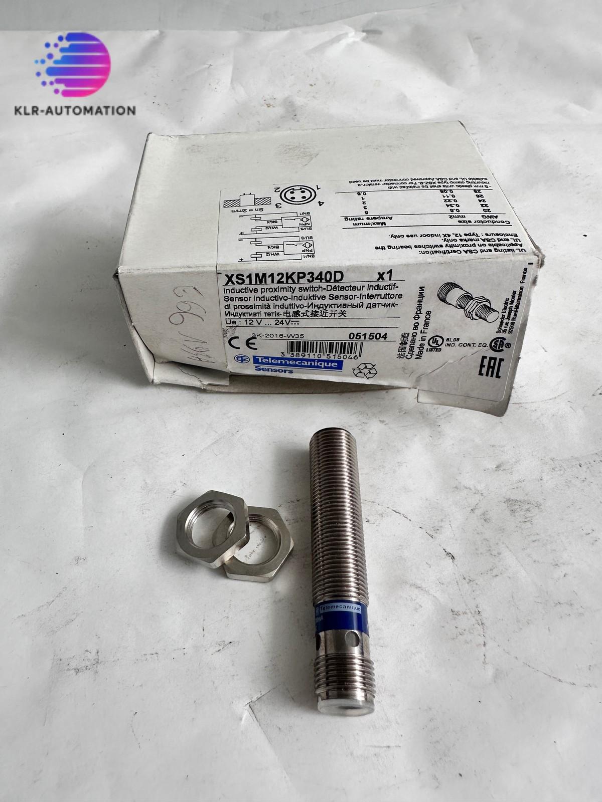 inductive sensor XS1 M12, L61mm, brass, Sn2mm, 12..24VDC, M12