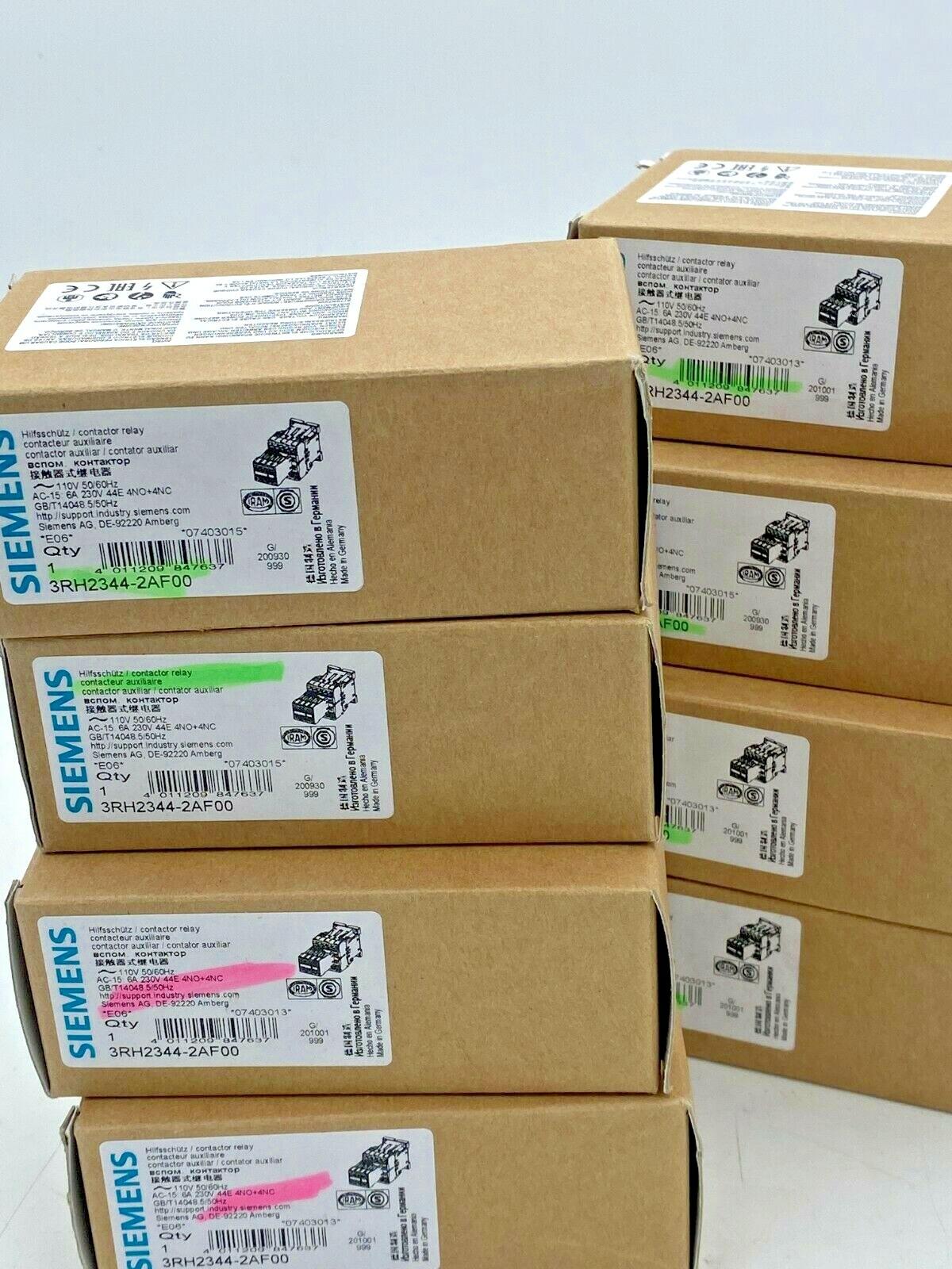 CONTACTOR RELAY 4NO+4NC AC 110V SPRING