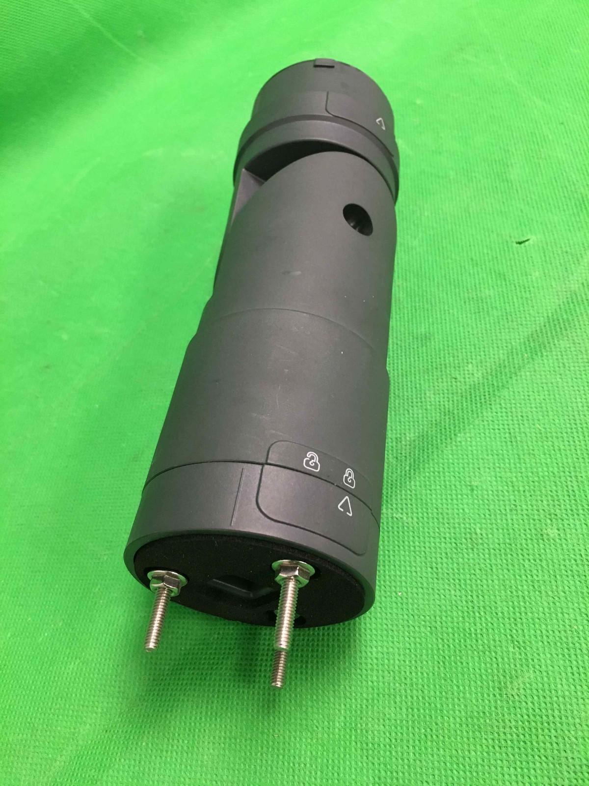 Flexible mounting unit for use on horizontal or vertical support for modular tower lights, Harmony XVU, black, 60mm