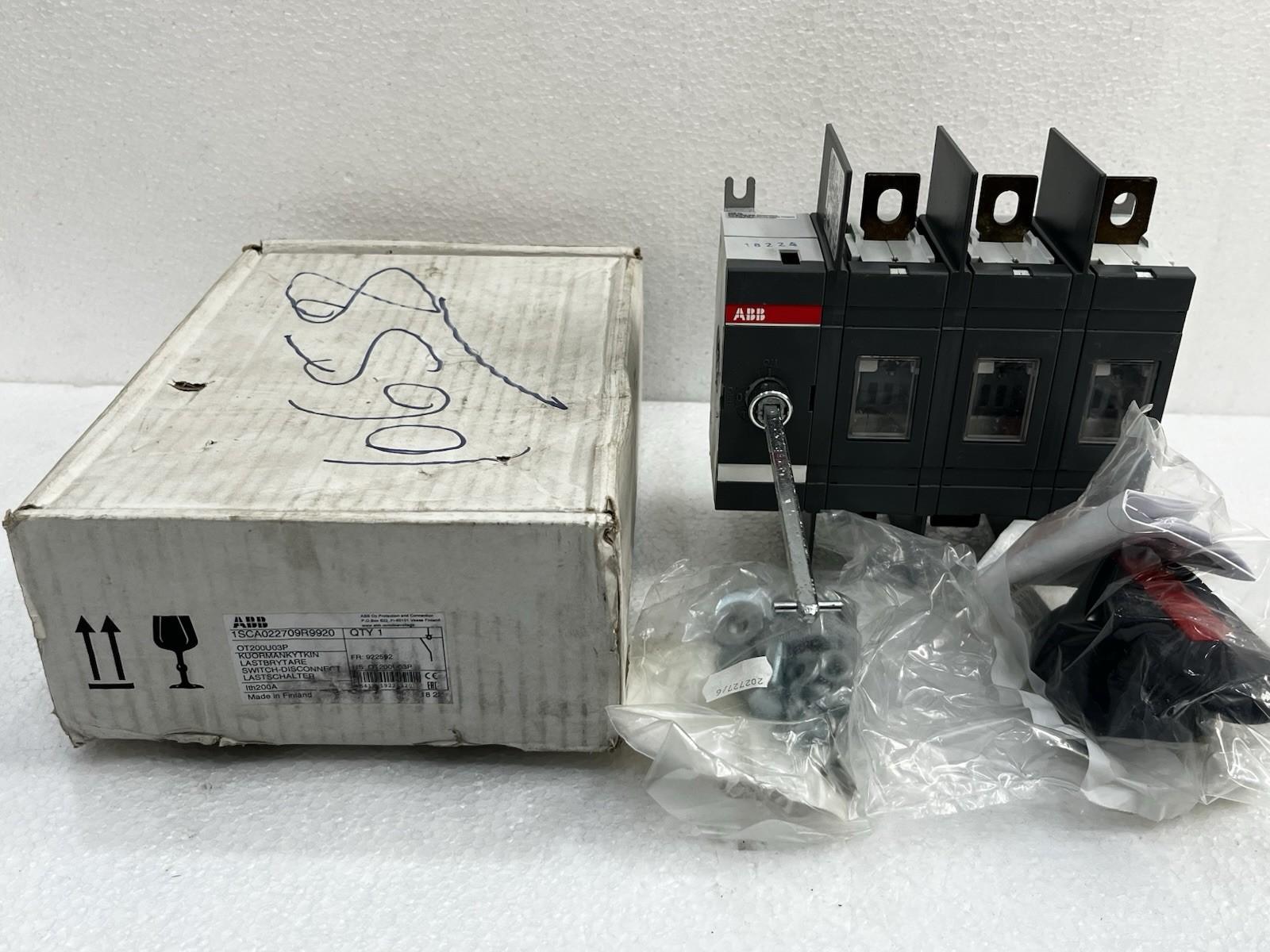 OT200U03P SWITCH-DISCONNECTOR