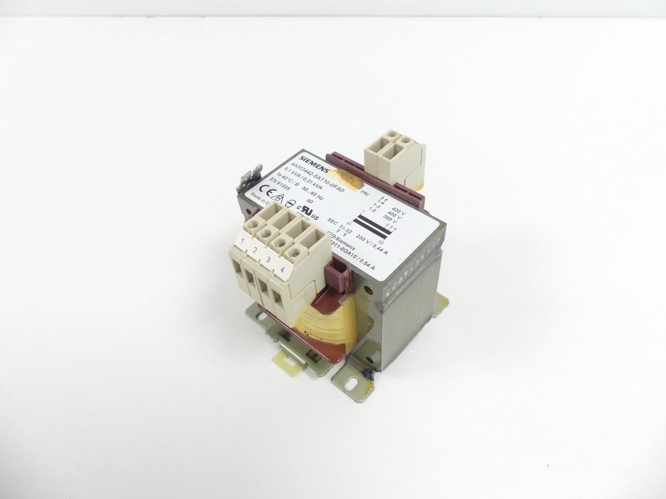 XFMR, 1-PH, 0.1 /0.31KVA, PRI 400V, SEC 230V
