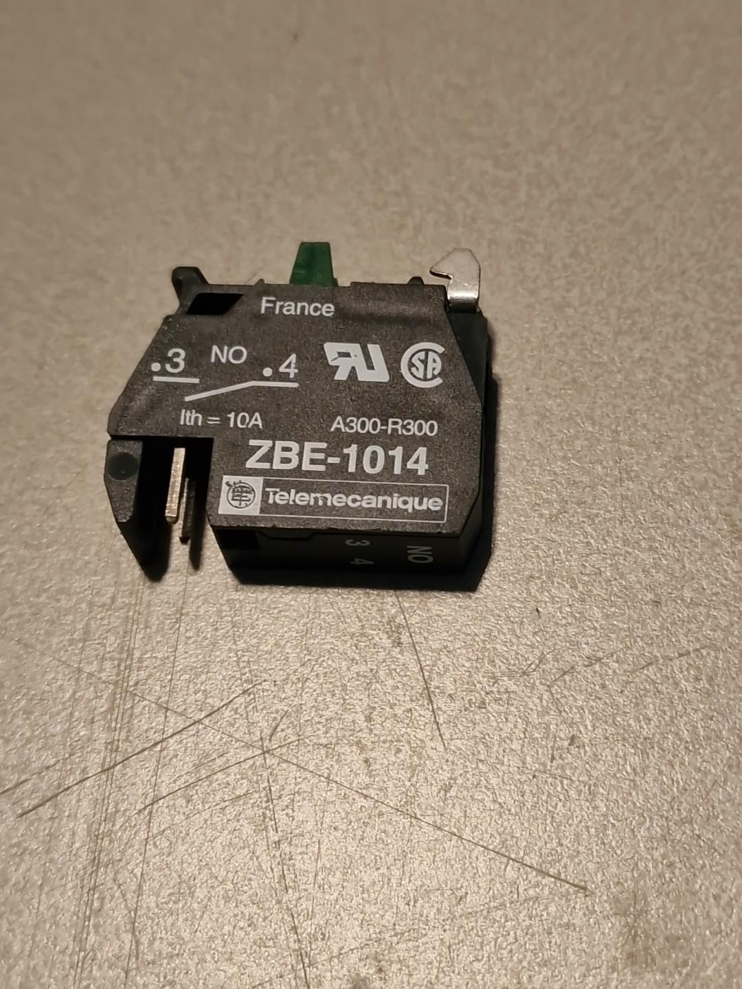 Single contact block, Harmony XB4, silver alloy, plug in connector, 1NO