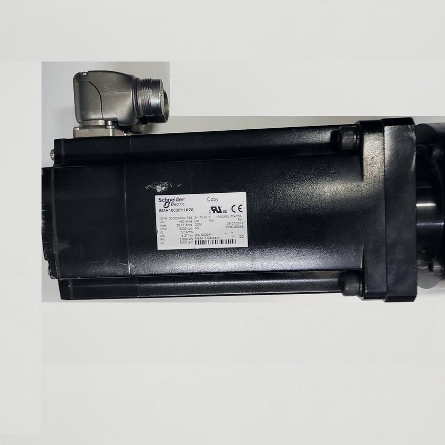 servo motor BMH, Lexium 32, 8.4Nm, 6000rpm, keyed shaft, without brake, IP54, 128bit encoder