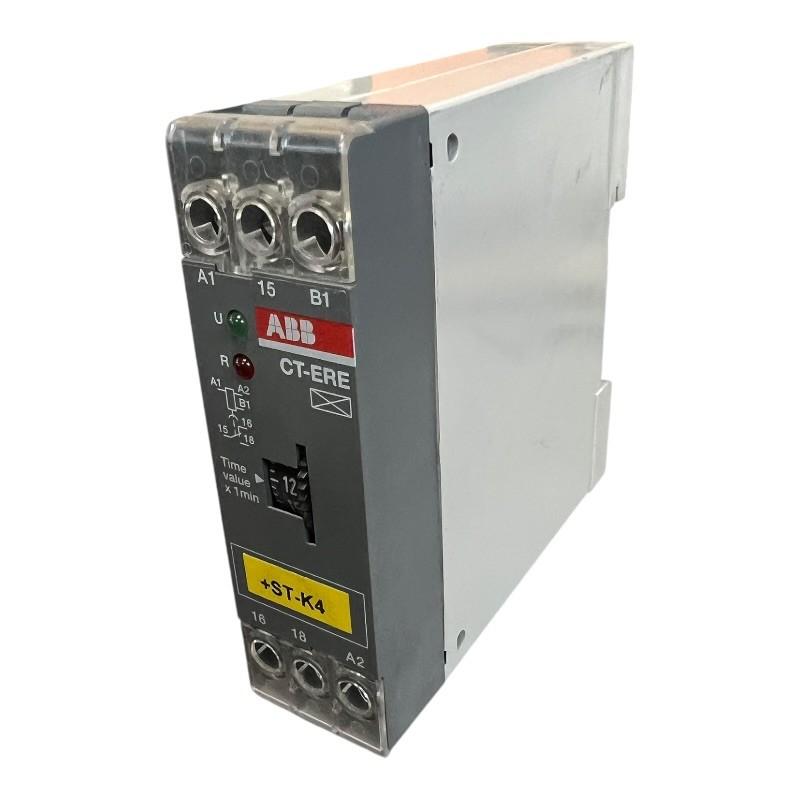 CT-ERE Time relay, ON-delay 1c/o, 0.3-30min, 24VAC/DC 220-240VAC