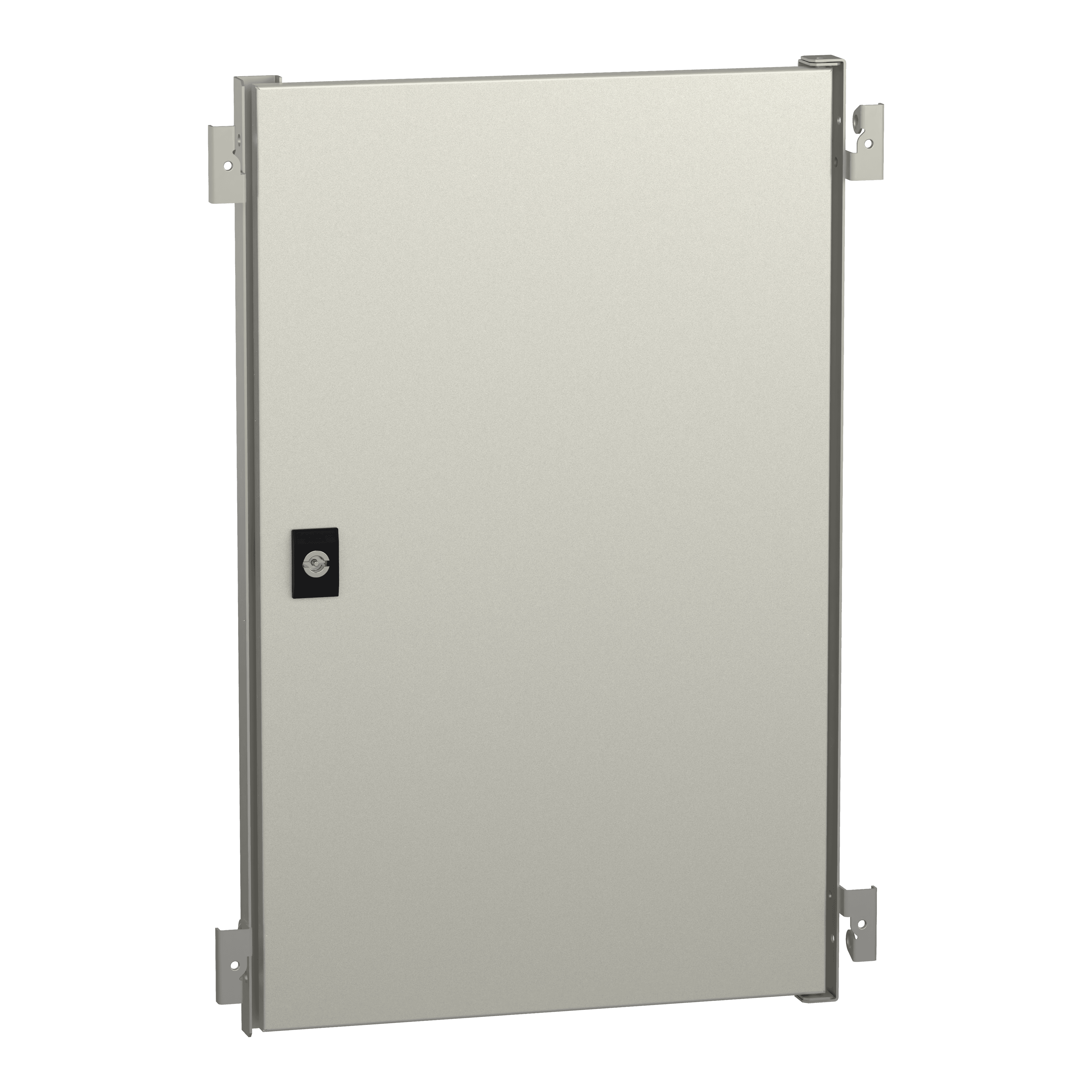 Internal door for Spacial WM encl. H600xW400 steel, RAL7035.Adjustable in depth