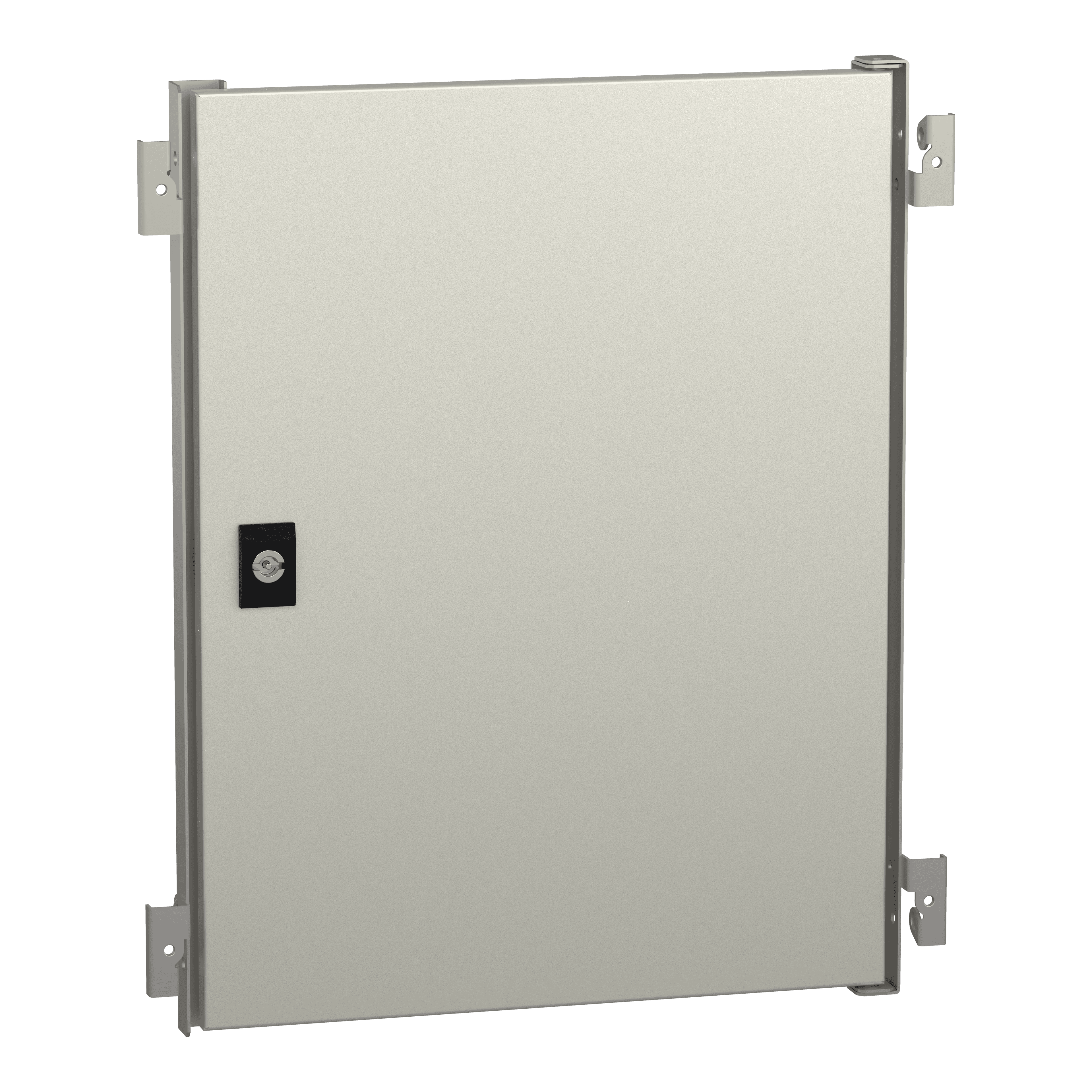 Internal door for Spacial WM encl. H500xW400 steel, RAL7035.Adjustable in depth