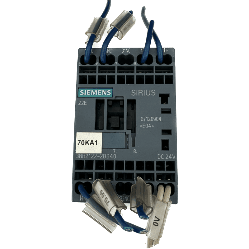 CONTACTOR RELAY 2NO+2NC DC 24V SPRING