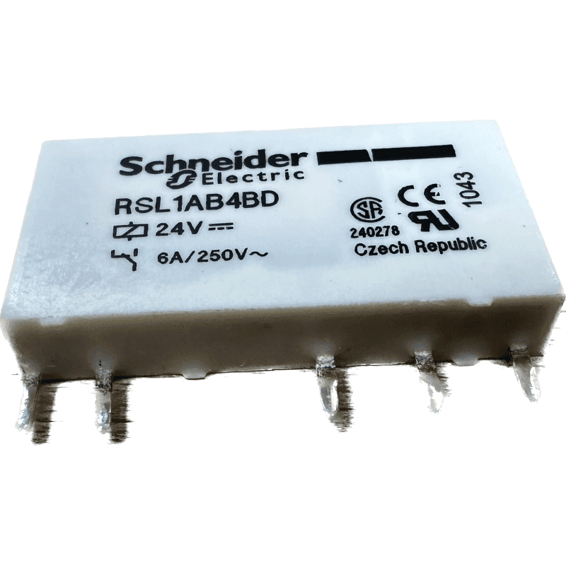 slim interface plug in relay, Harmony Electromechanical Relays, 6A, 1CO, standard, 24V DC