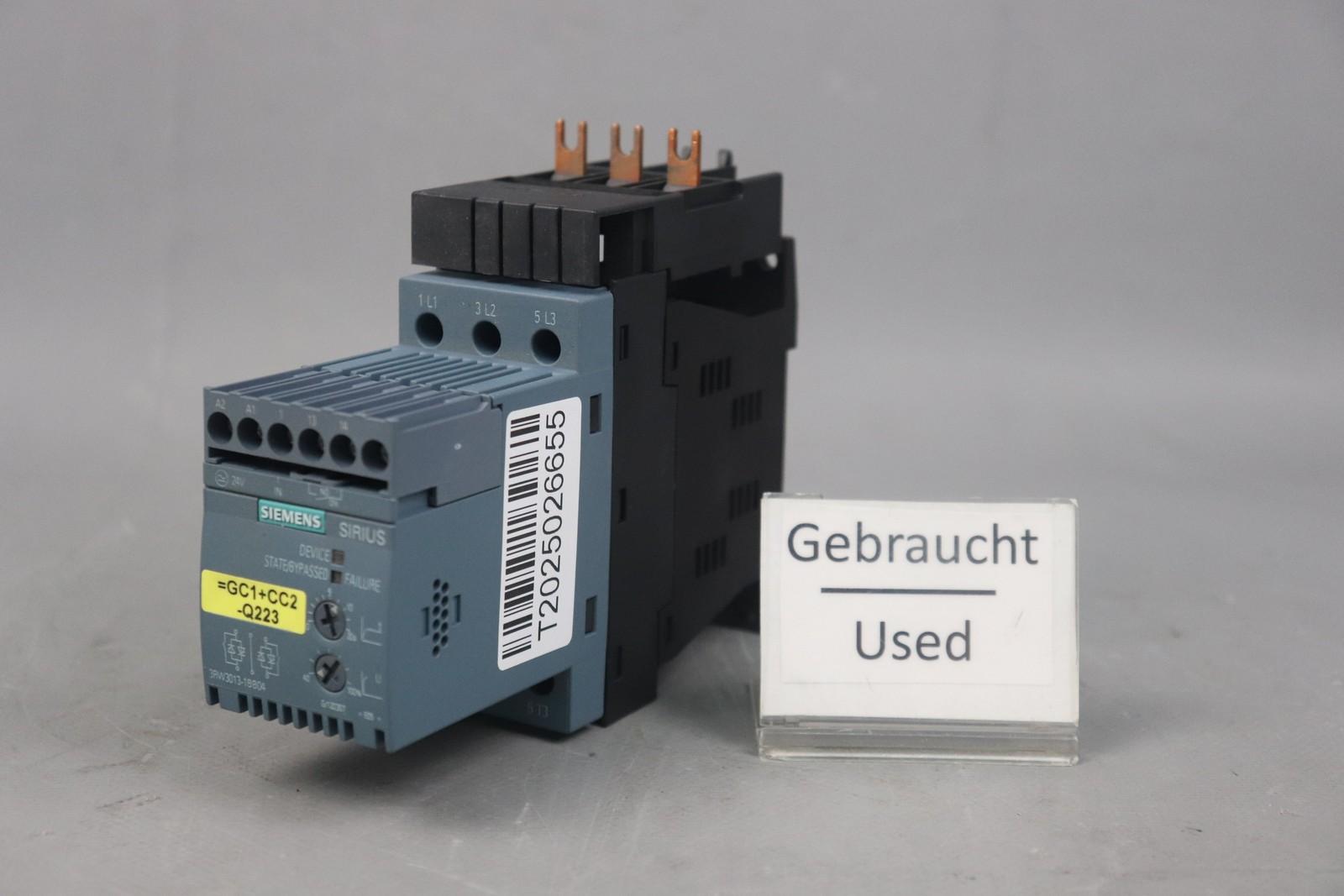 SOFTSTART, 3A, .5/.5/1.4HP, 24V, SCRW