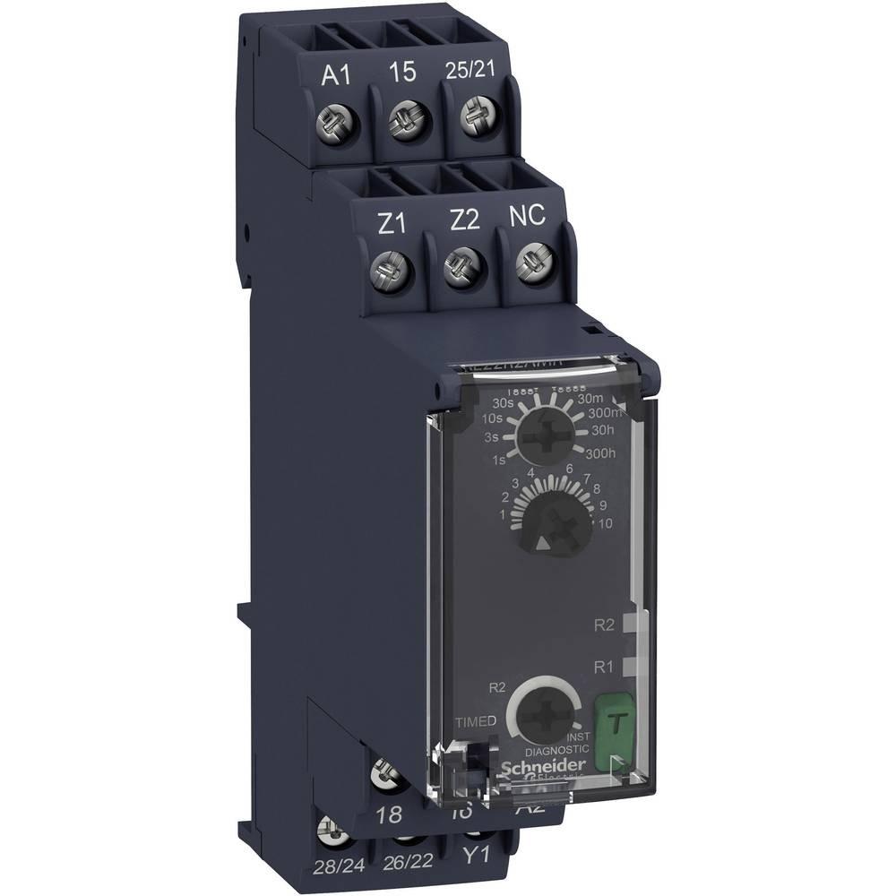 dual function relay, Harmony Timer Relays, 8A, 2CO, 0.05s…300h, power on delay, 24...240V AC DC