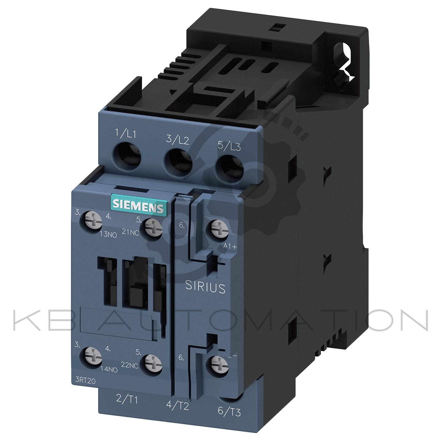 CONTACTOR S0 25A 220VDC 1NO/1NC SCRW