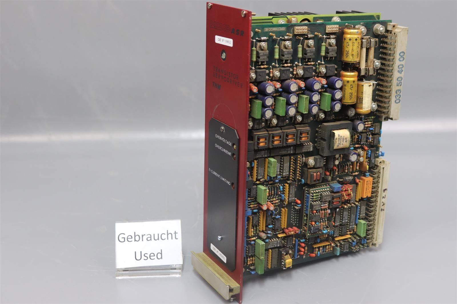 Asr Thm 200-40-700 Servocontroleur Thm20040700 Utilisé
