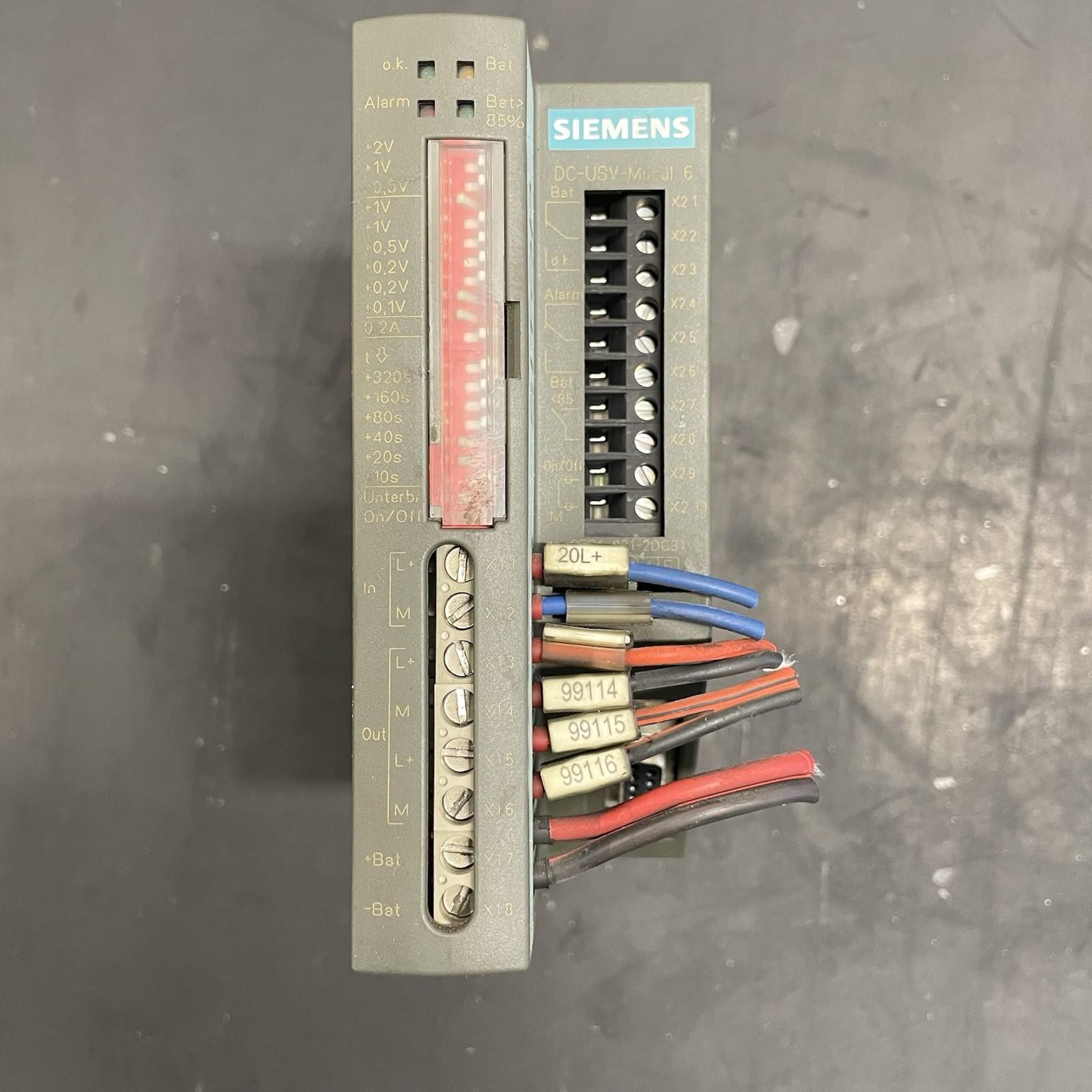 SITOP P/S DC UPS MOD 6A W/CHGR