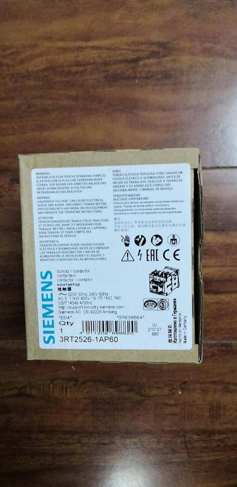CONTACTOR S0 25A 240VAC 2NO/2NC SCRW