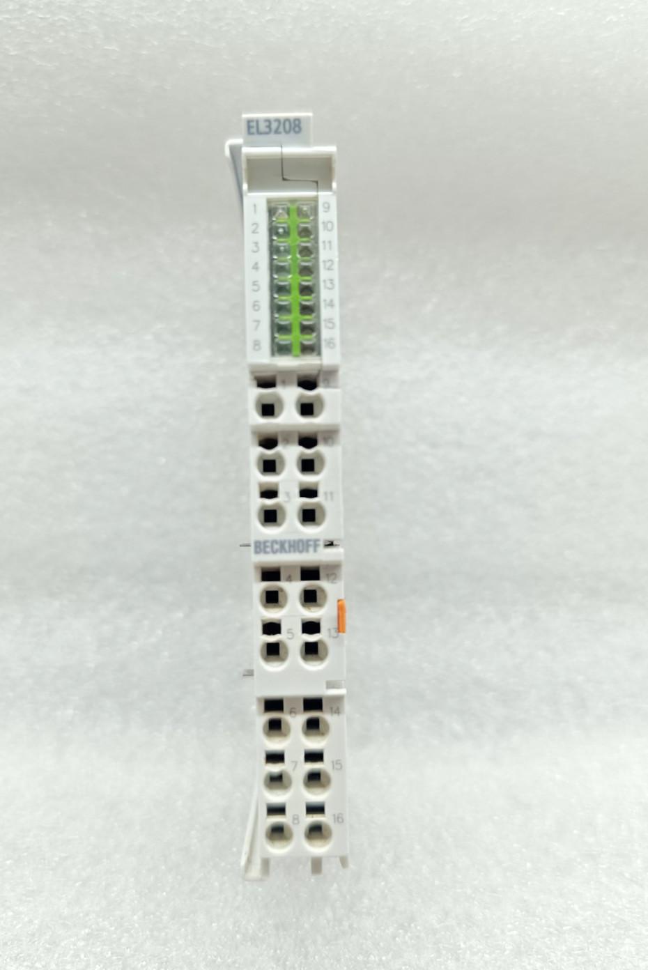 Terminal EtherCAT EL3208, entrée analogique canaux, température, RTD