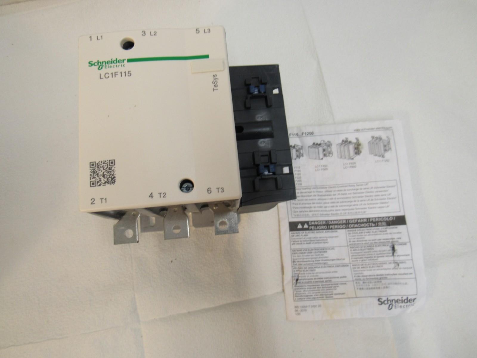 TeSys F contactor - 3P (3 NO) - AC-3 - <= 440 V 115 A - coil 24 V AC