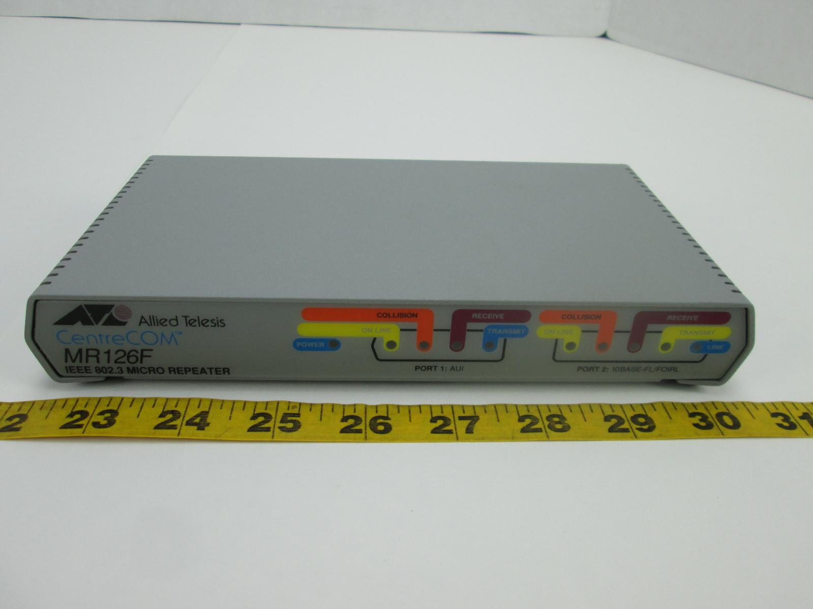 Allied Telesis CentreCOM MR126F IEEE 802.3 Micro Repeater AT-MR126F