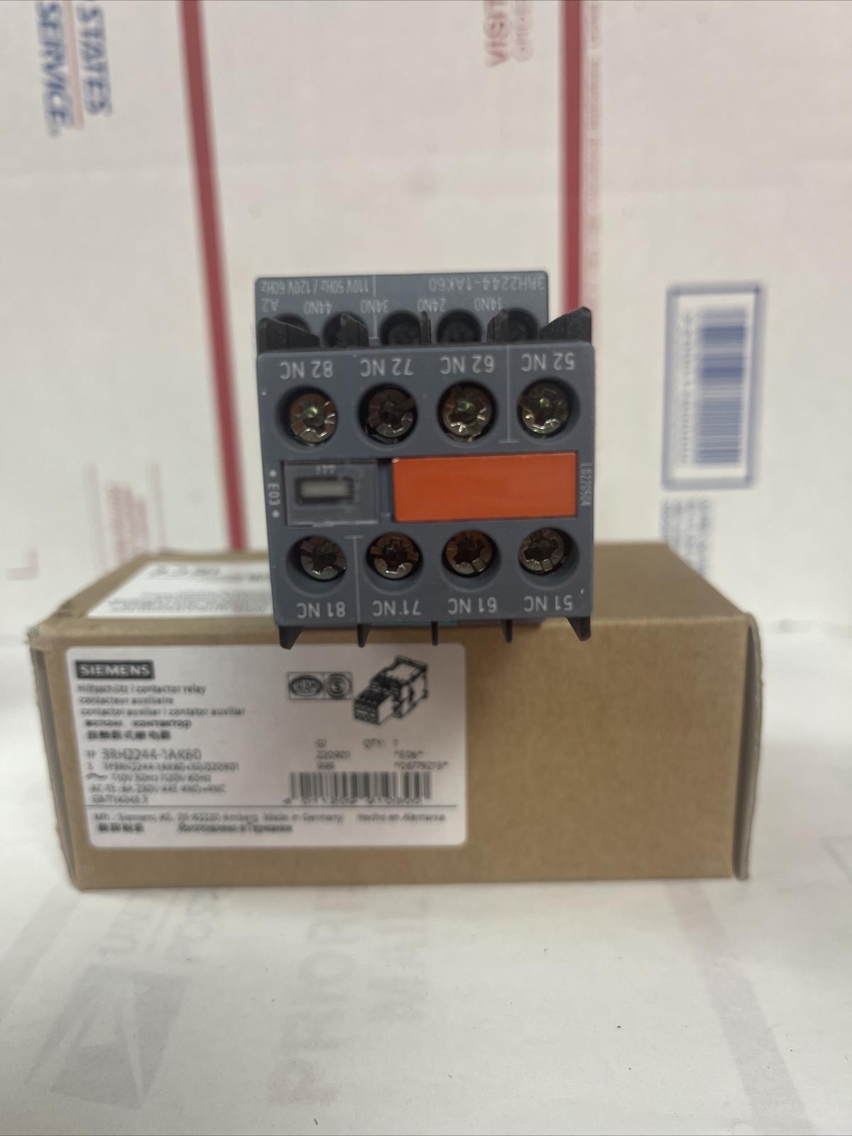 CONTACTOR RELAY 4NO+4NC AC 120V SCREW