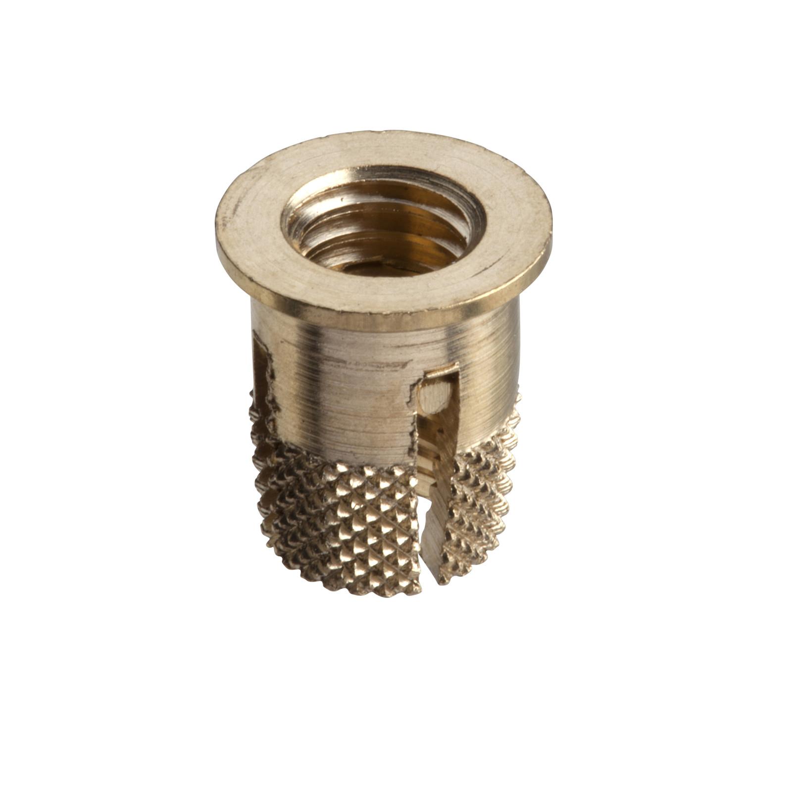Expandable M5 nuts to be installed in the bosses of the polyester enclosures
