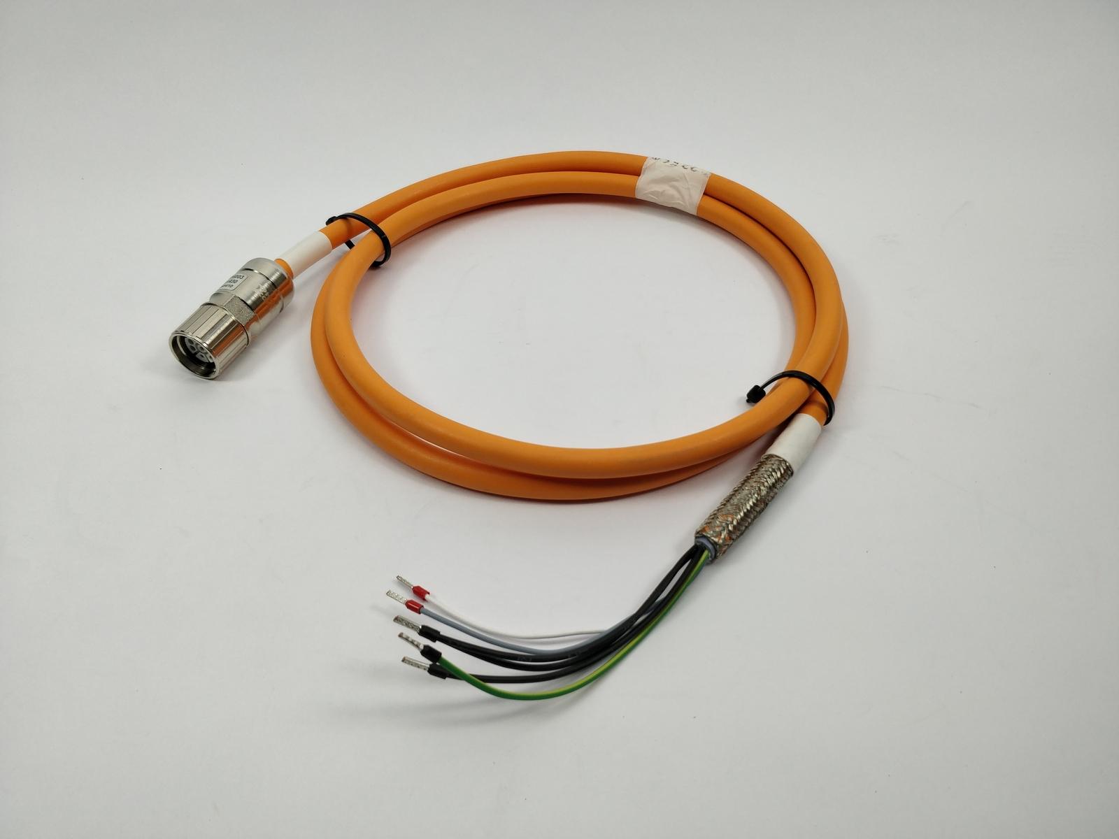 power cable - between servomotor BDH, BSH and servodrive - 4x1.5mmÂ²+2x1mmÂ² - 3 m
