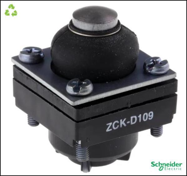 Limit switch head, Limit switches XC Standard, ZCKD, metal end plunger with boot