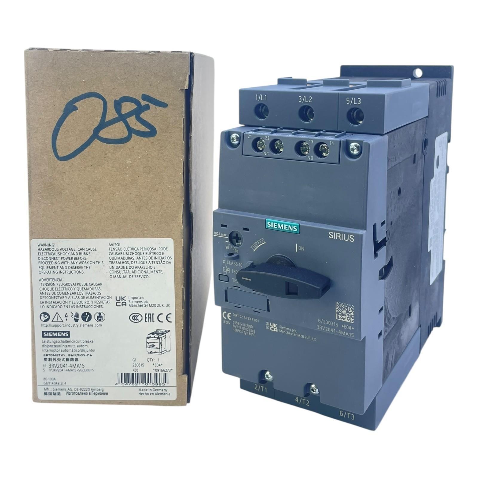 Circuit breaker screw-type 100 A