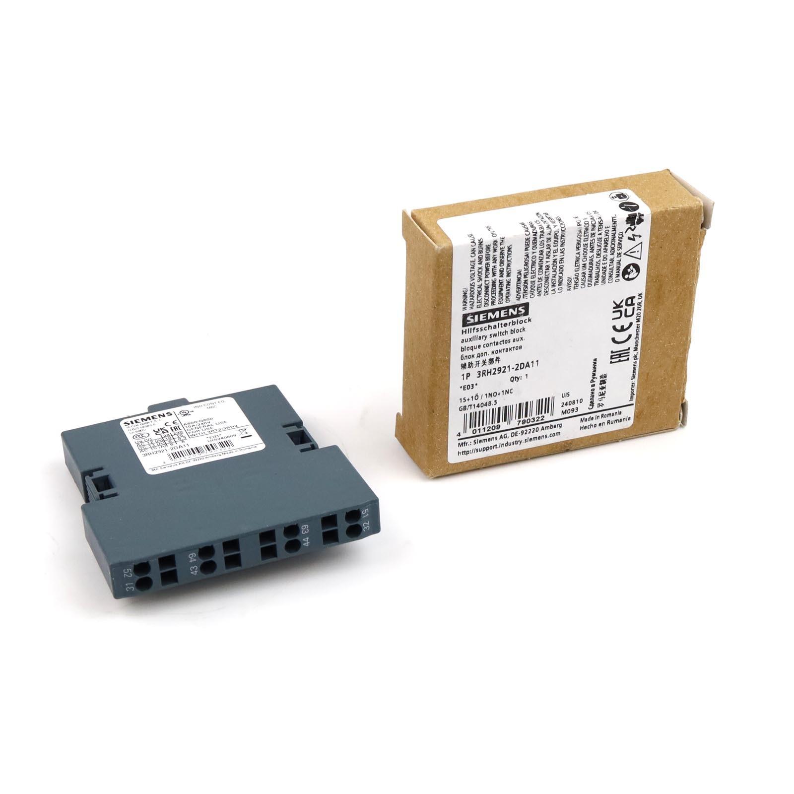 AUX. SWITCH LATERAL 1NO+1NC S0 SPRING