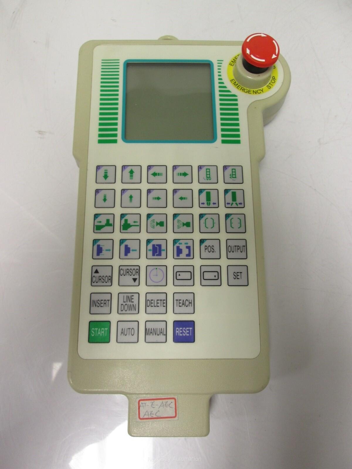Robot Systems AT-LCD Version Teaching Pendant 9-Pin D-Sub w/ E-Stop