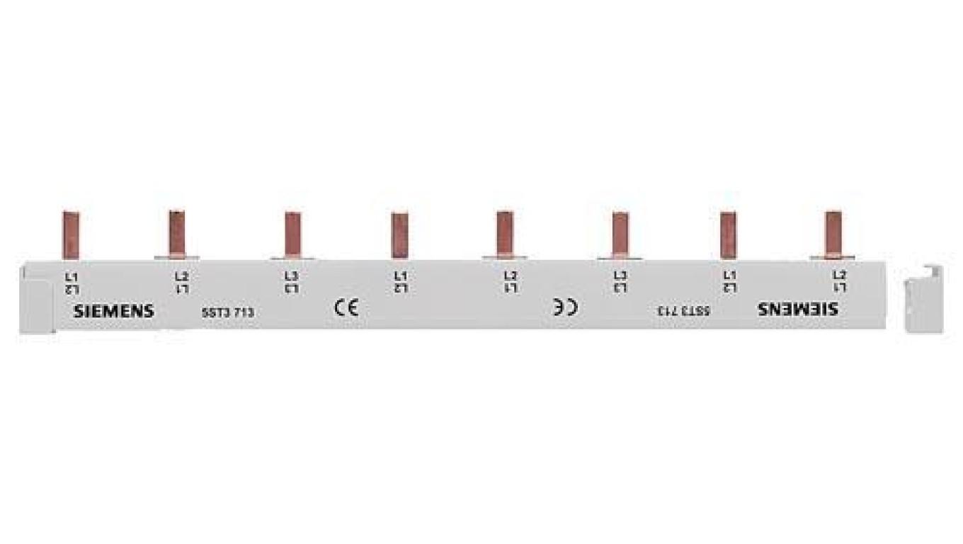 BUSBAR, FULLY INSULATED, 3X (1-PHASE+ACC)