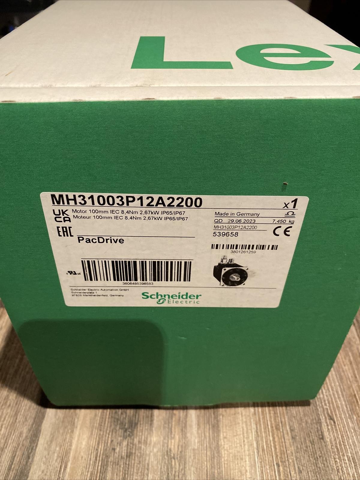 servo motor MH3 100 8Nm,key,multi,no brake,IP65/IP67,4kRPM